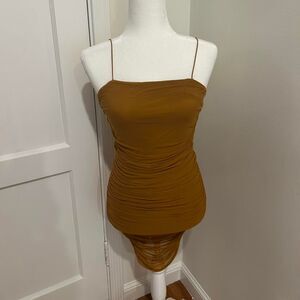 Forever 21 Bodycon Ruched Dress